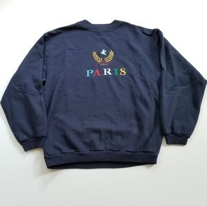 Vintage Robbler Paris France Crewneck Sweatshirt